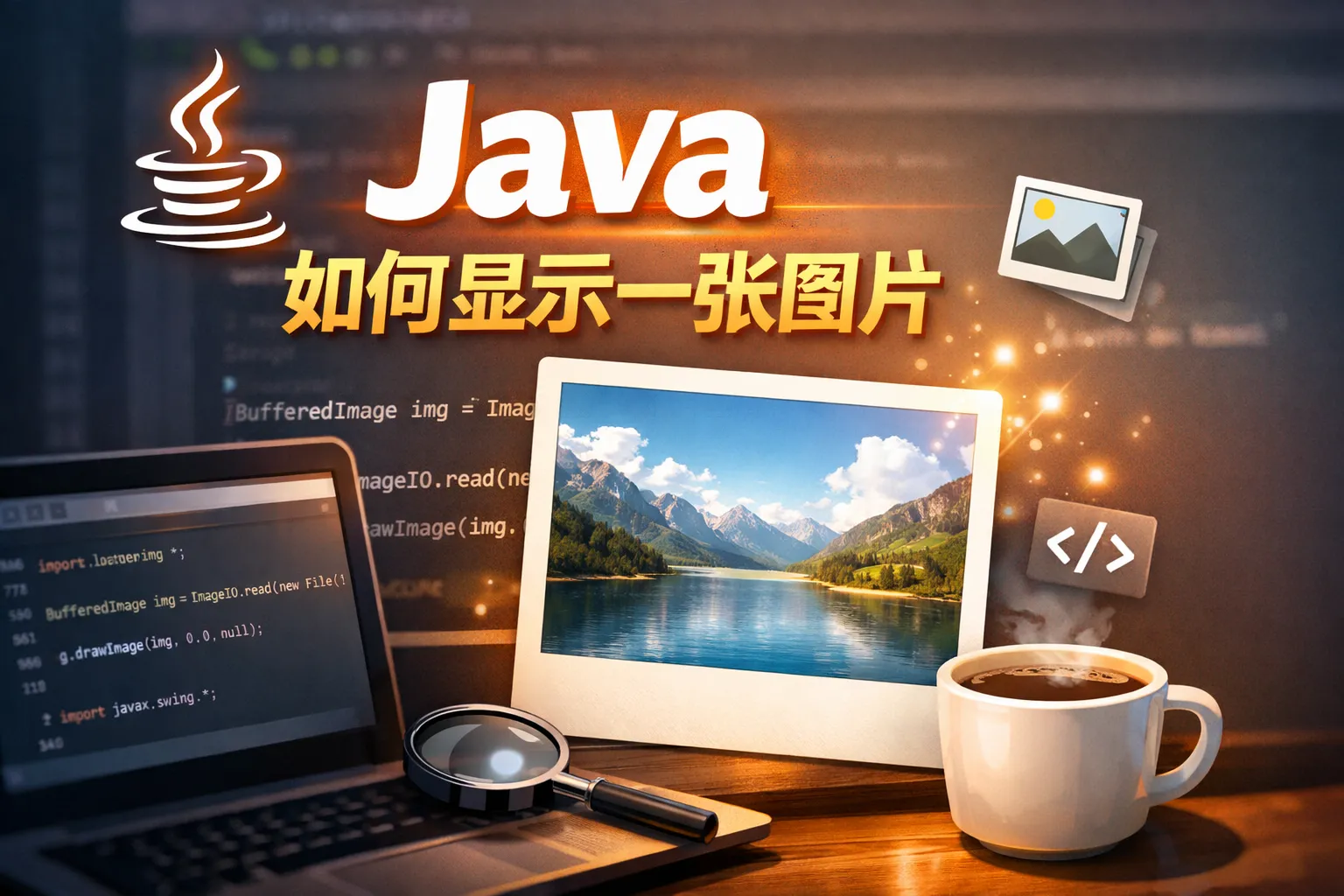 java 如何显示一张图片