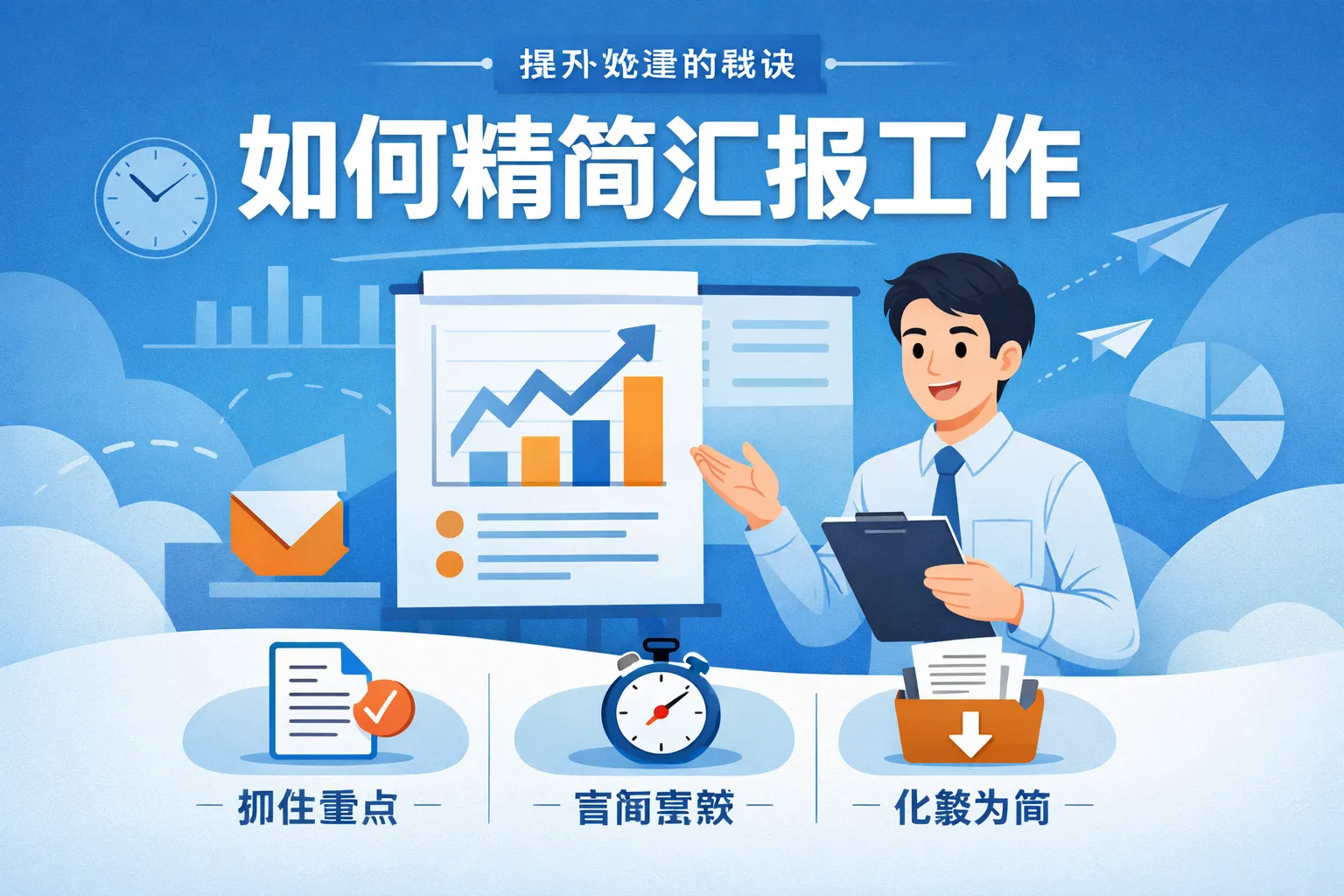 如何精简汇报工作