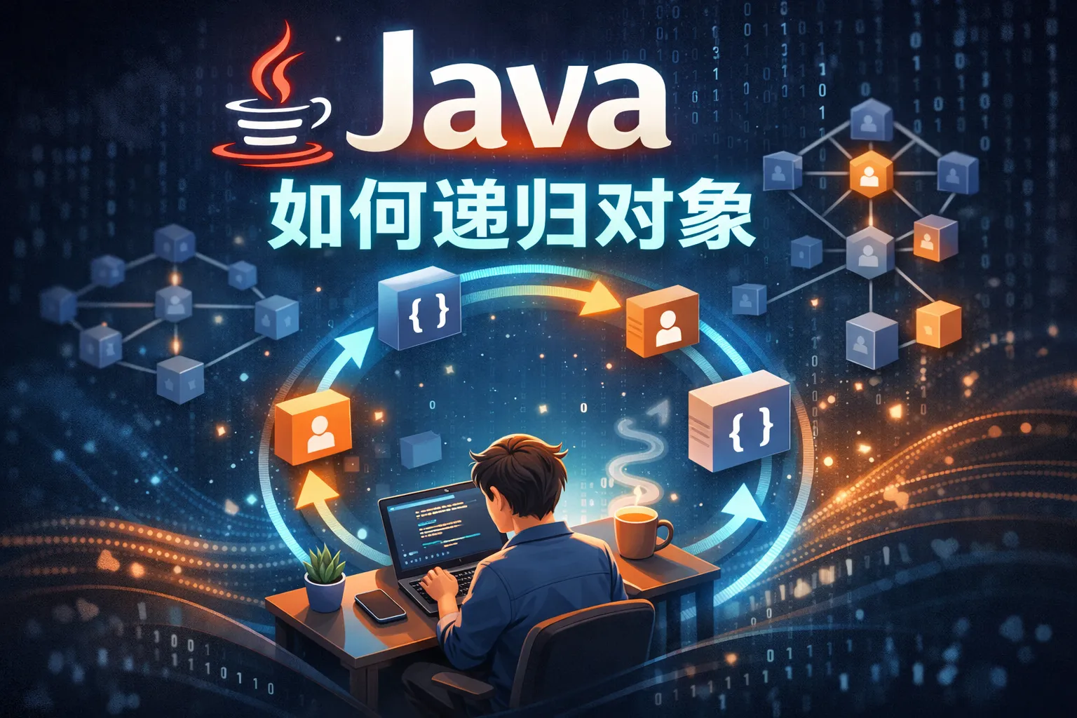 java如何递归对象