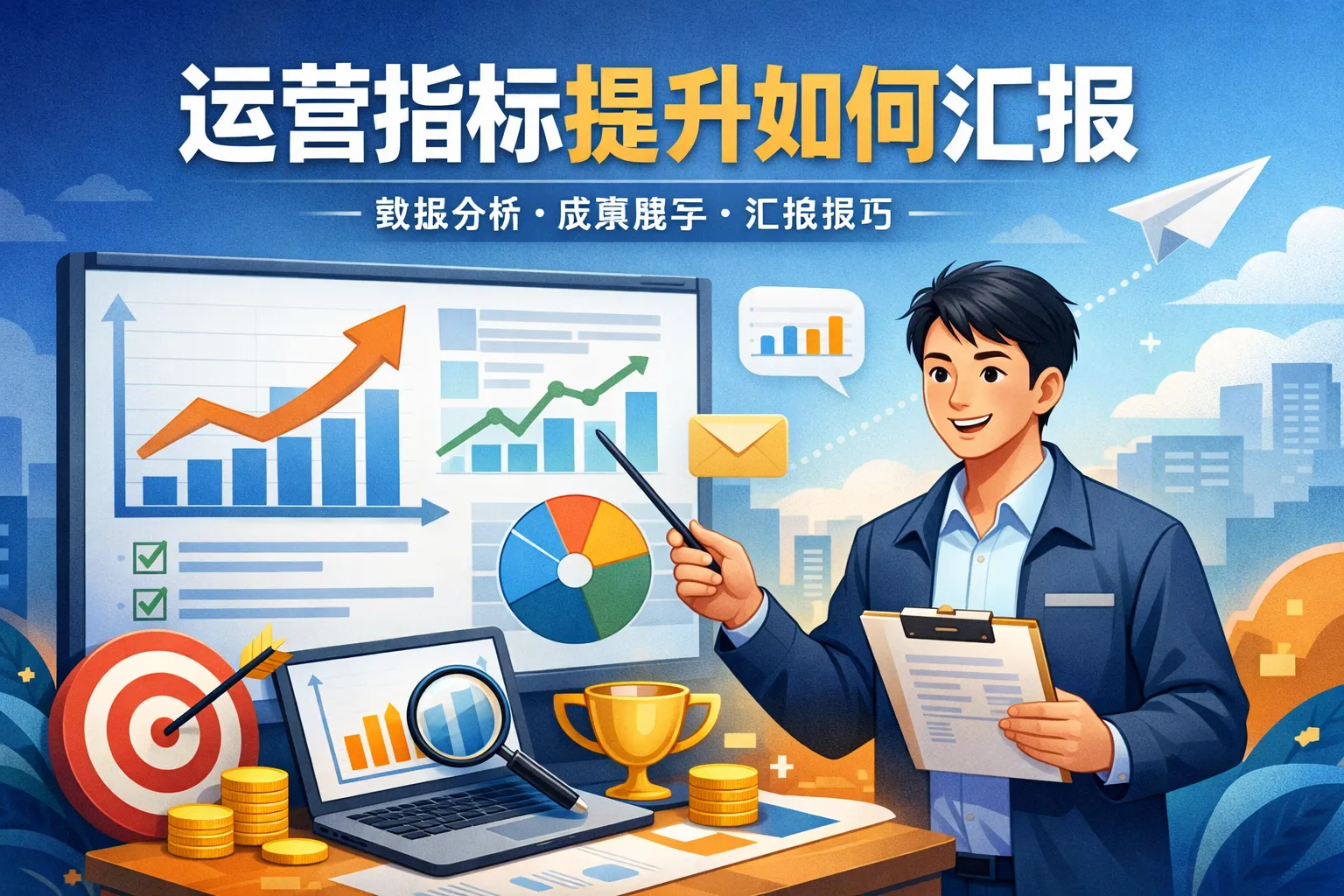 运营指标提升如何汇报