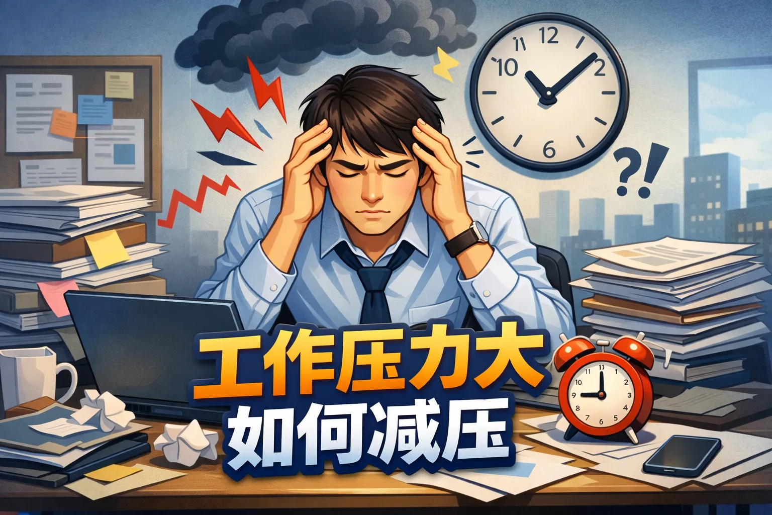 工作压力大如何减压