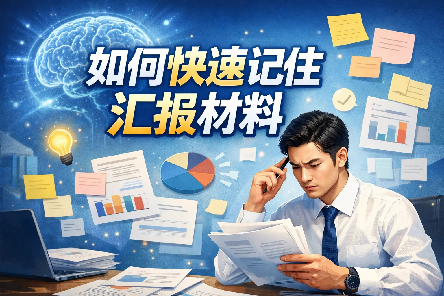 如何快速记住汇报材料