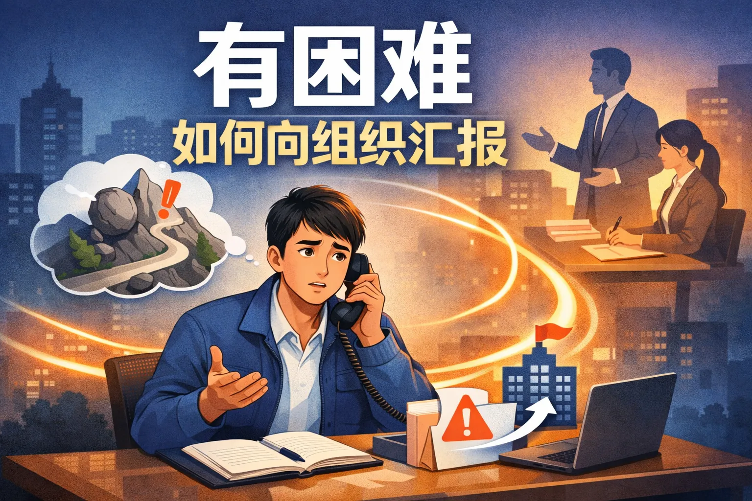 有困难如何向组织汇报