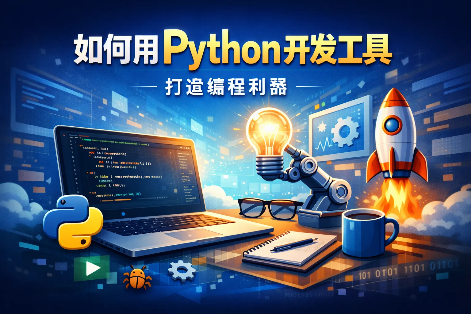 如何用python开发工具