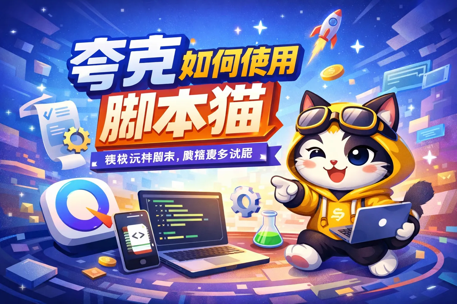 夸克如何使用脚本猫