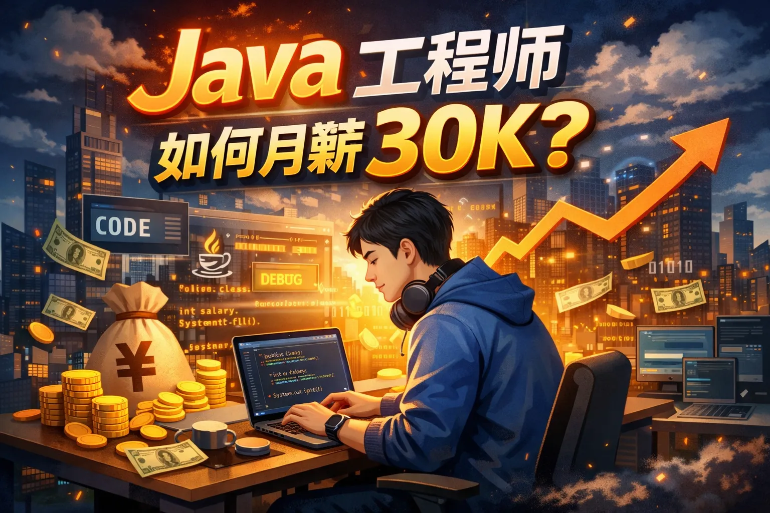 java工程师如何月薪30k