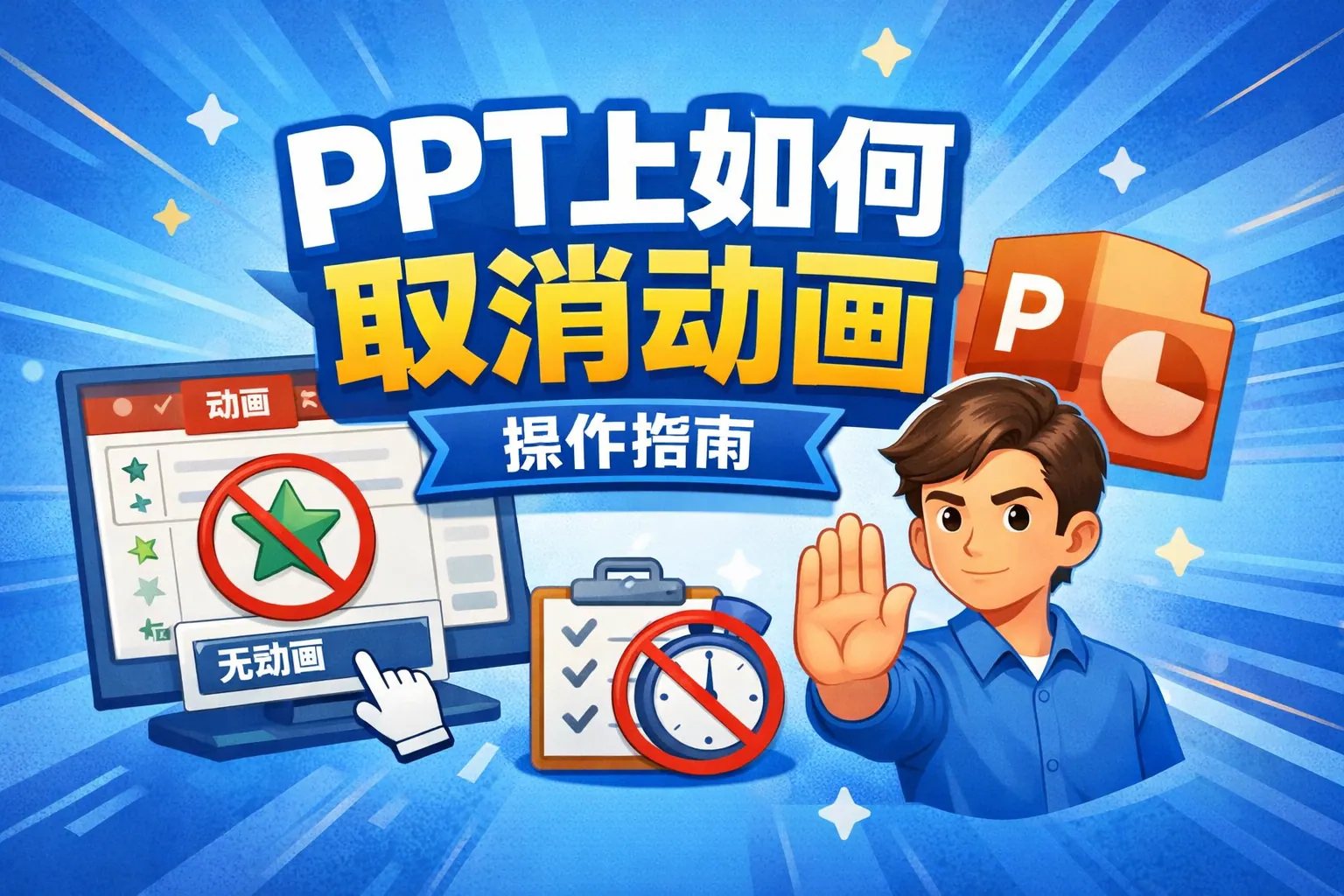 ppt上如何取消动画