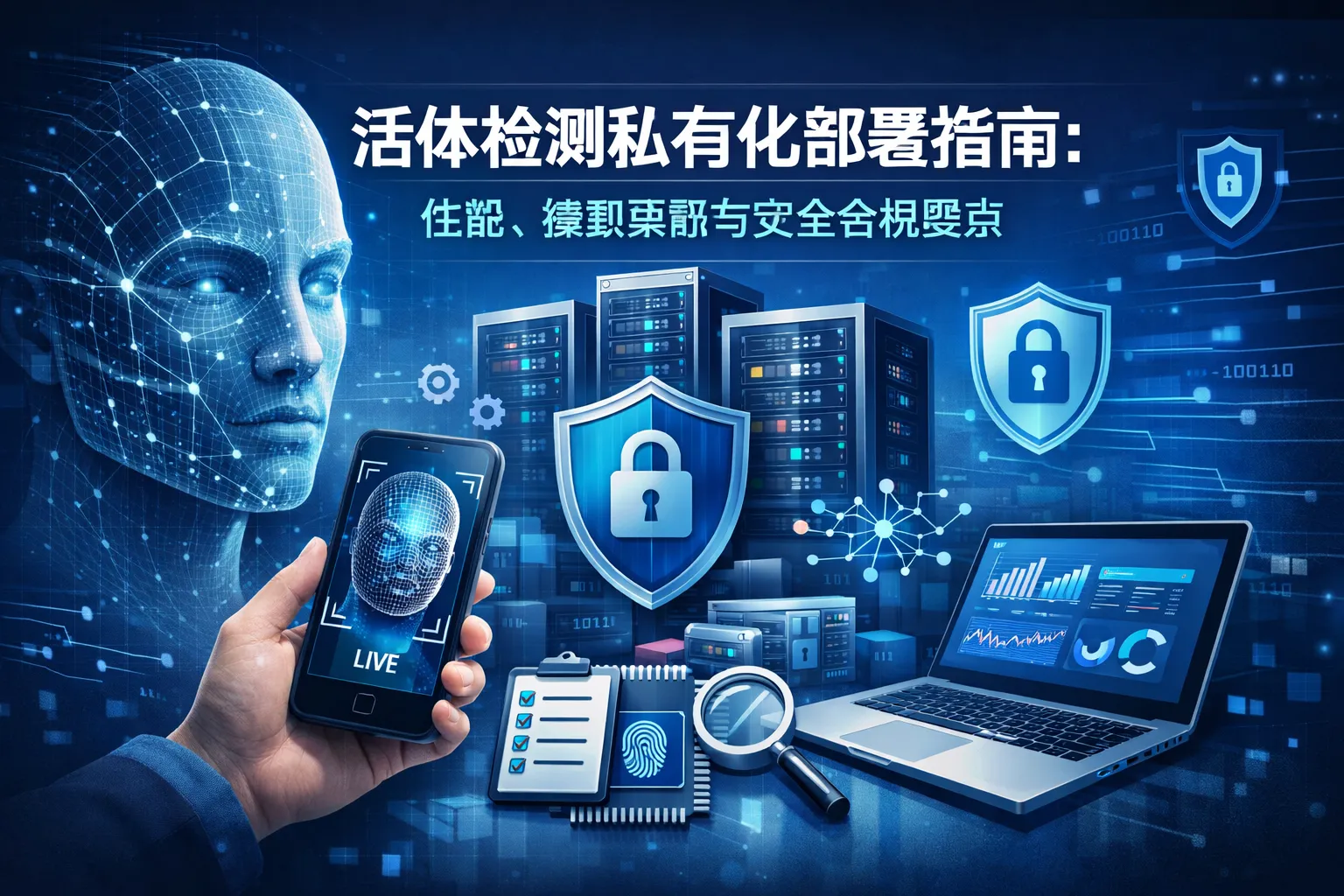 活体检测私有化部署指南:性能、模型更新与安全合规要点
