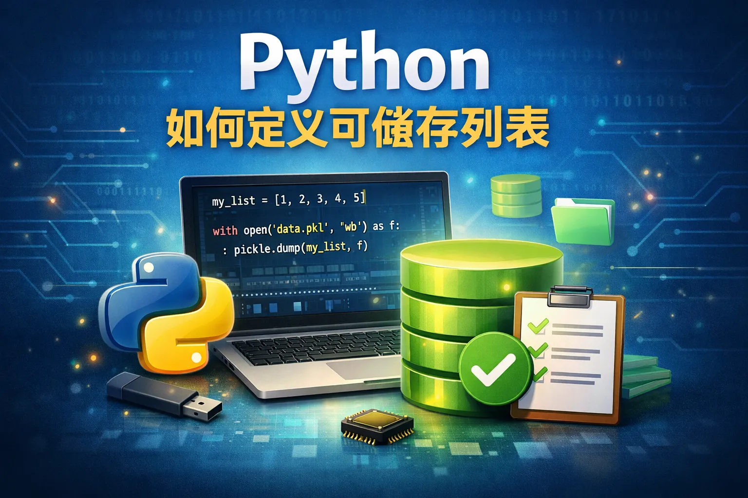 python如何定义可储存列表