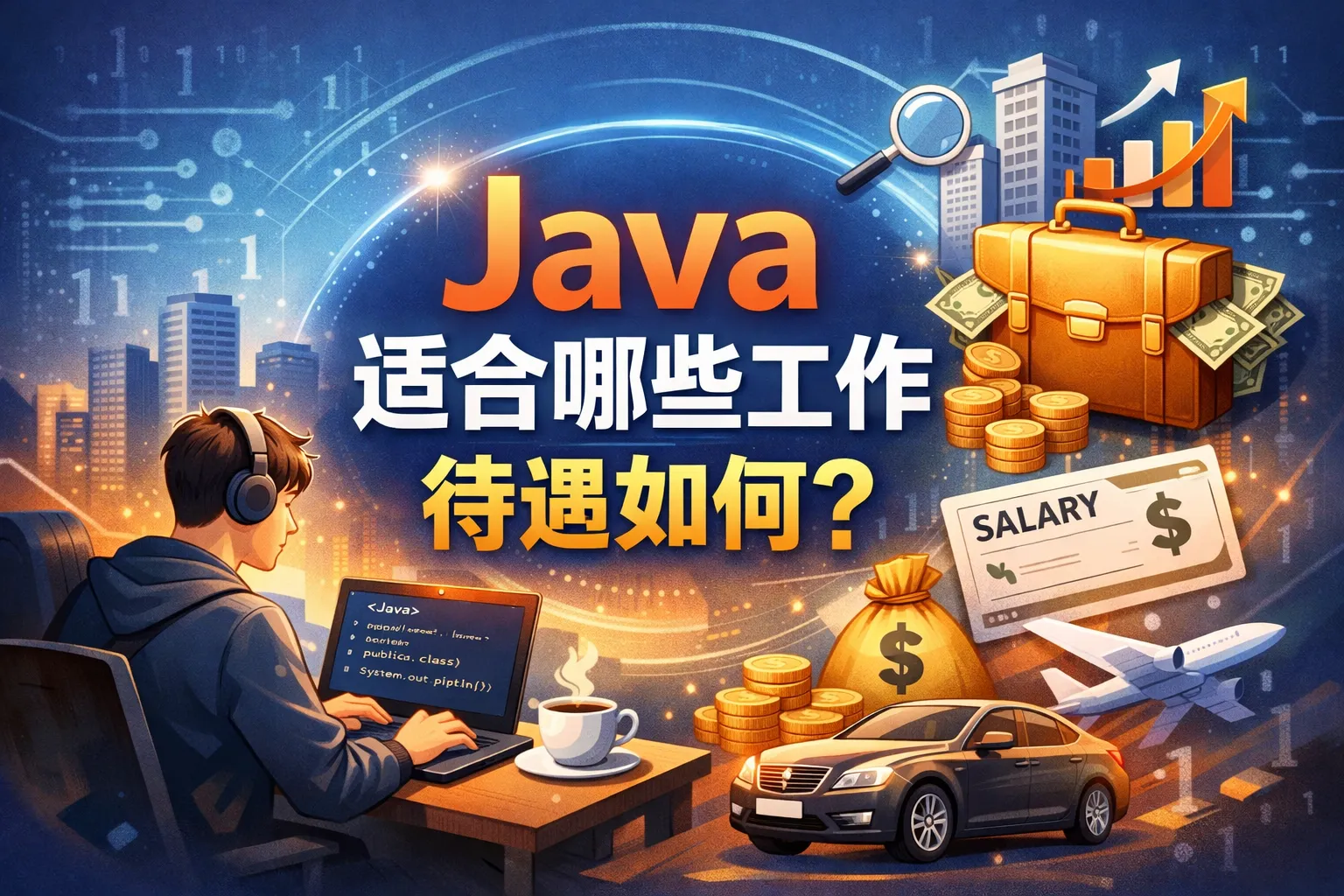 java适合哪些工作待遇如何