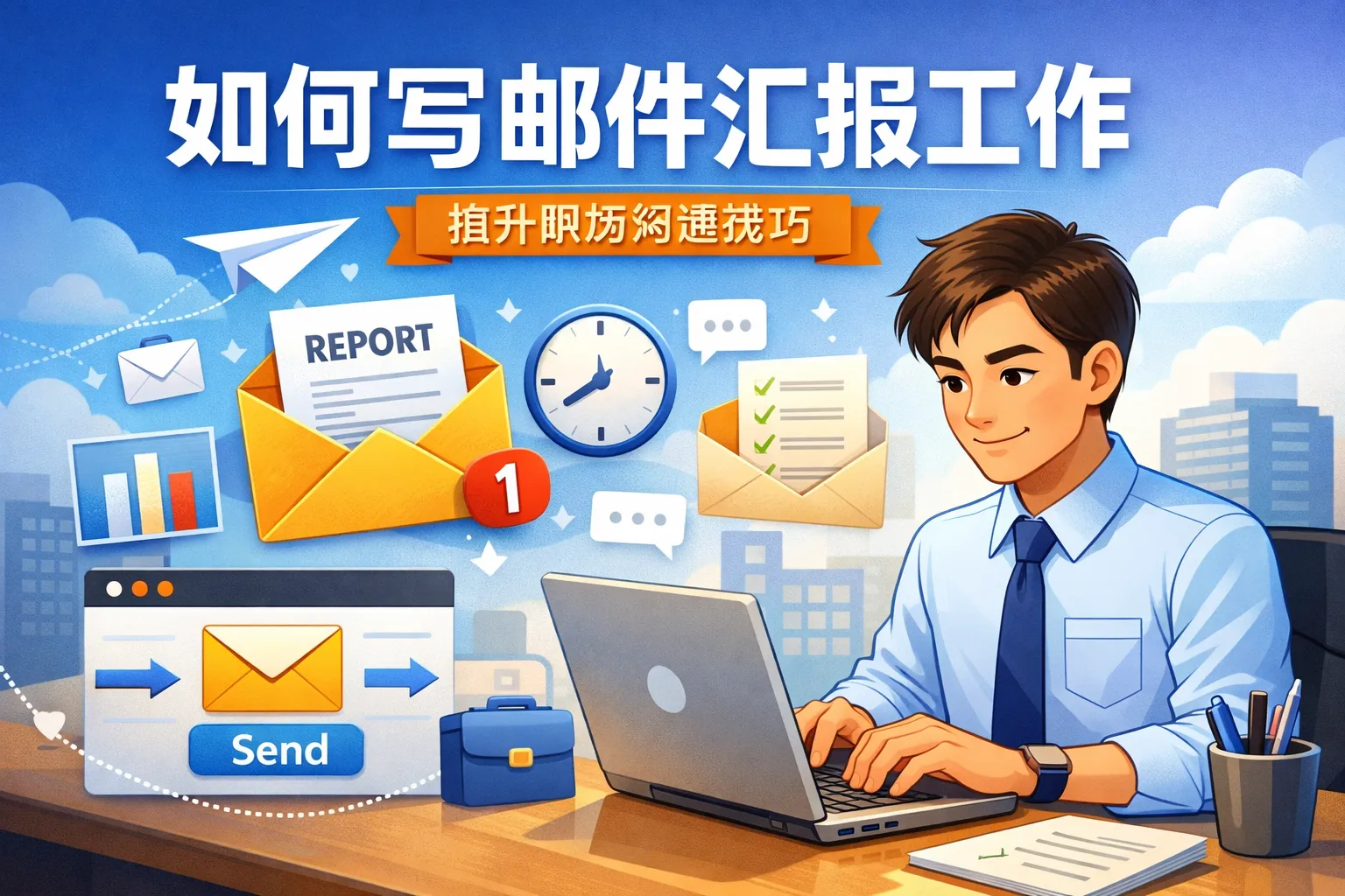 如何写邮件汇报工作