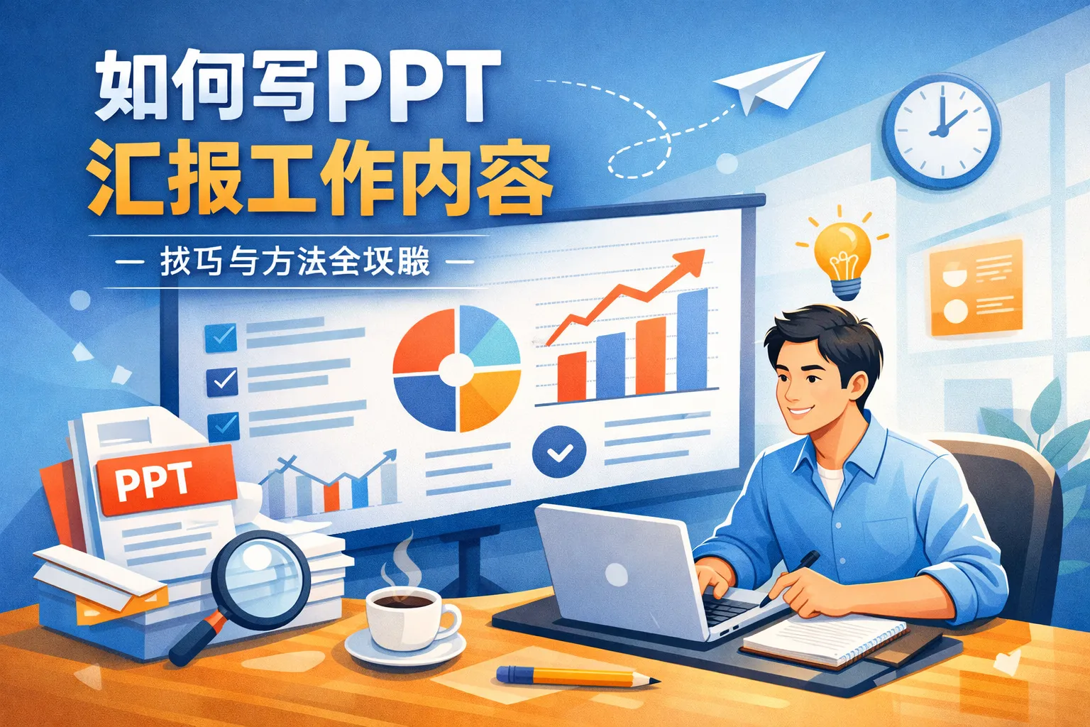 如何写ppt汇报工作内容