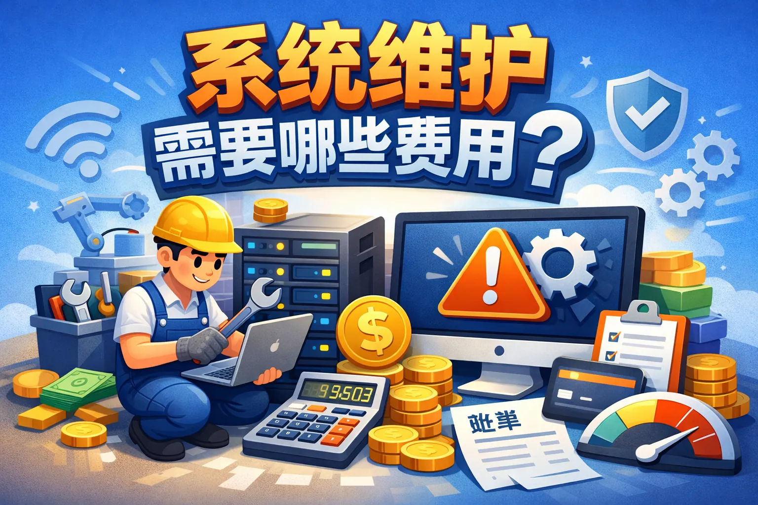 系统维护需要哪些费用