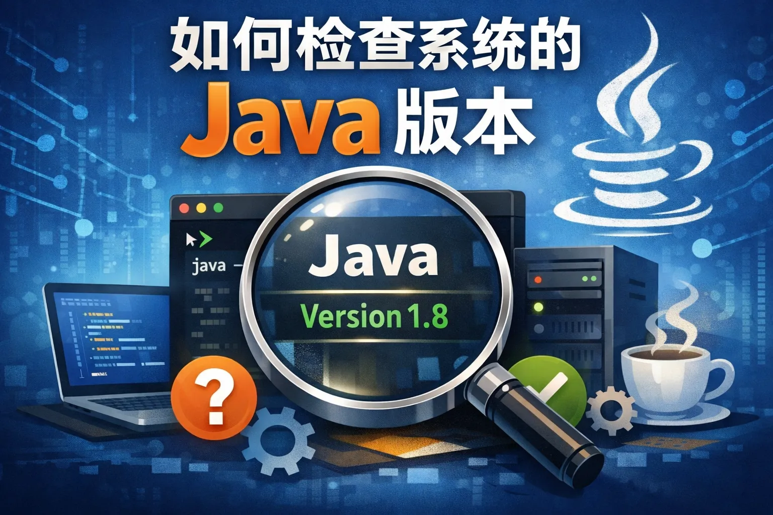 如何检查系统的java版本