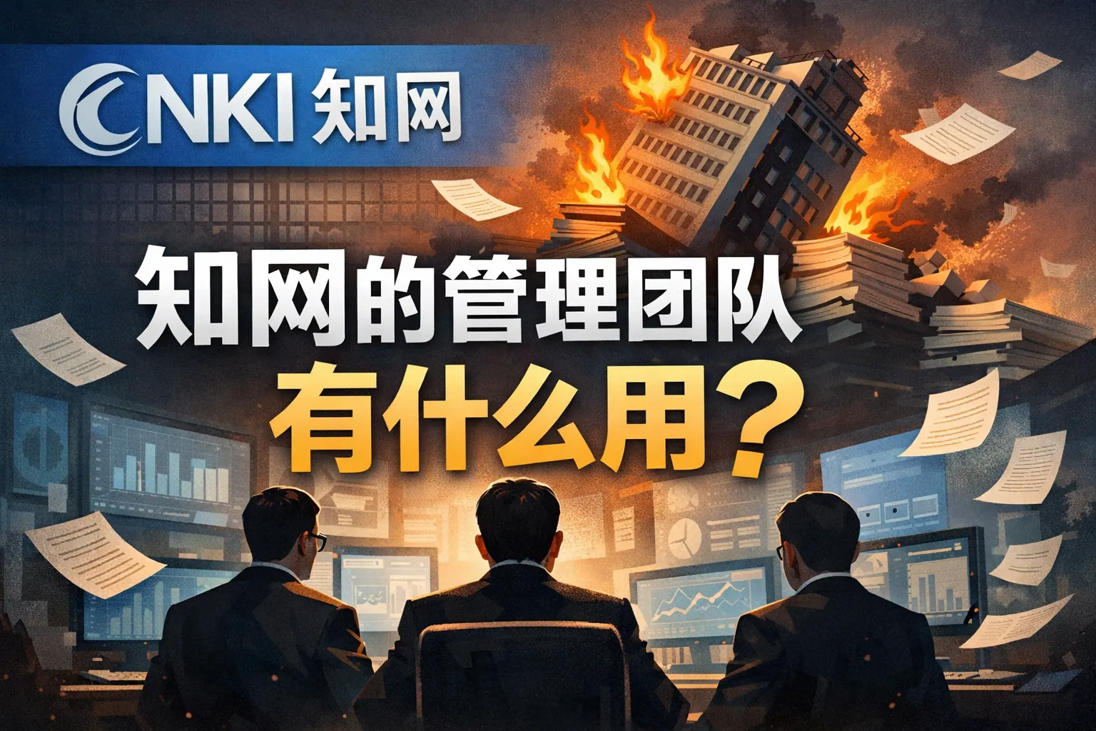 知网的管理团队有什么用