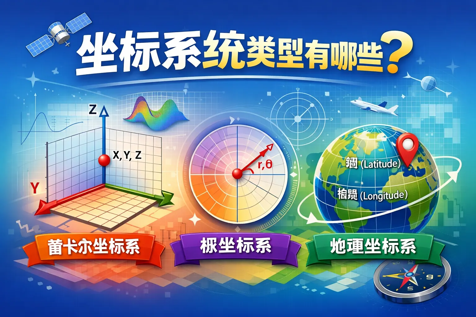 坐标系统类型有哪些