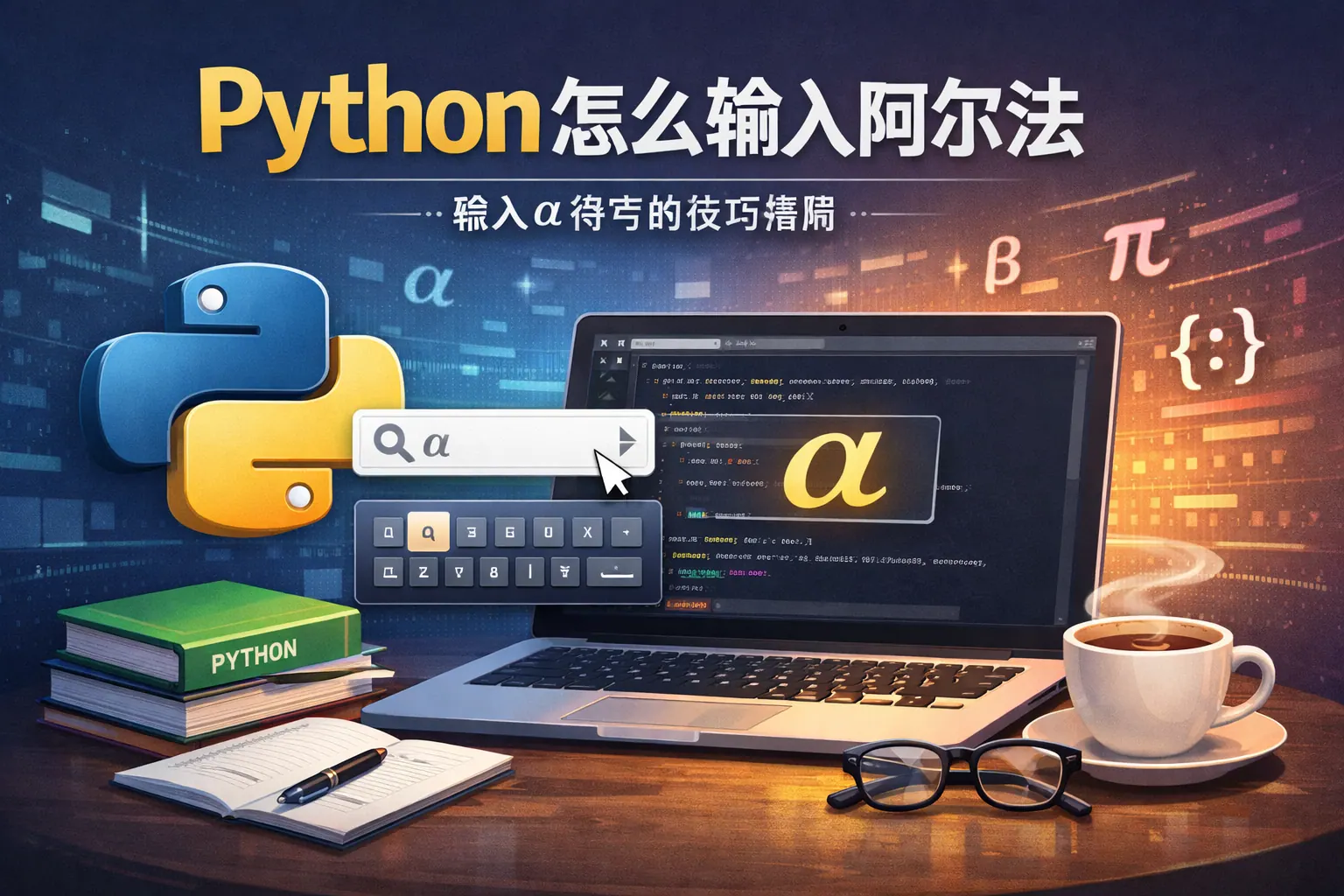 python怎么输入阿尔法