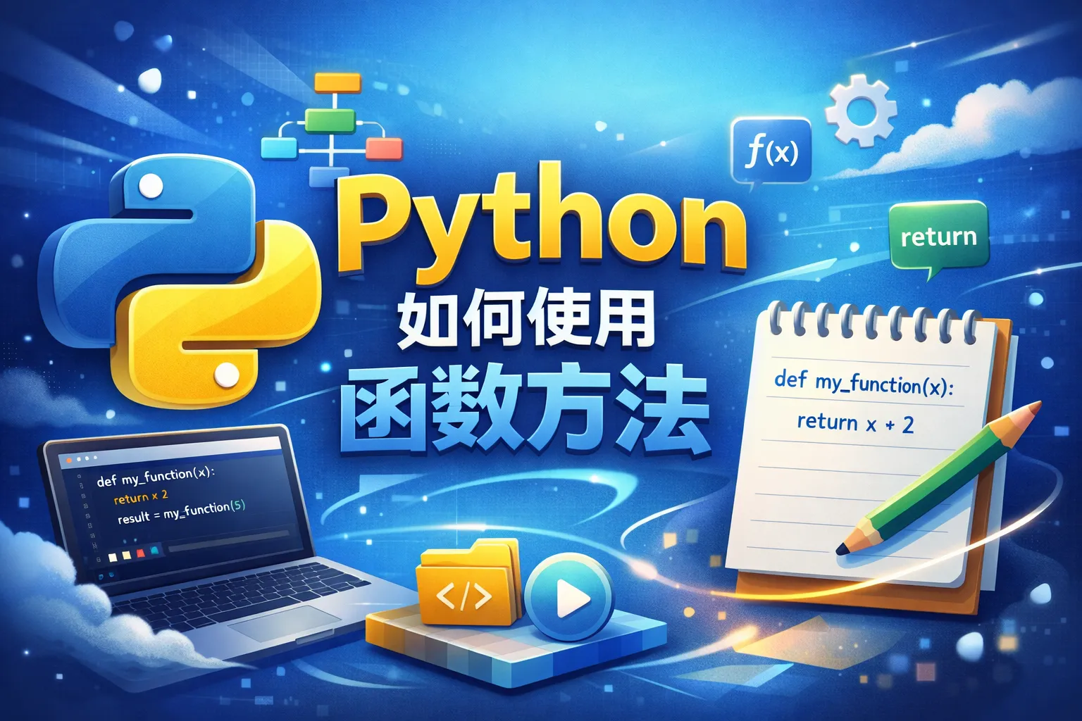 python如何使用函数方法