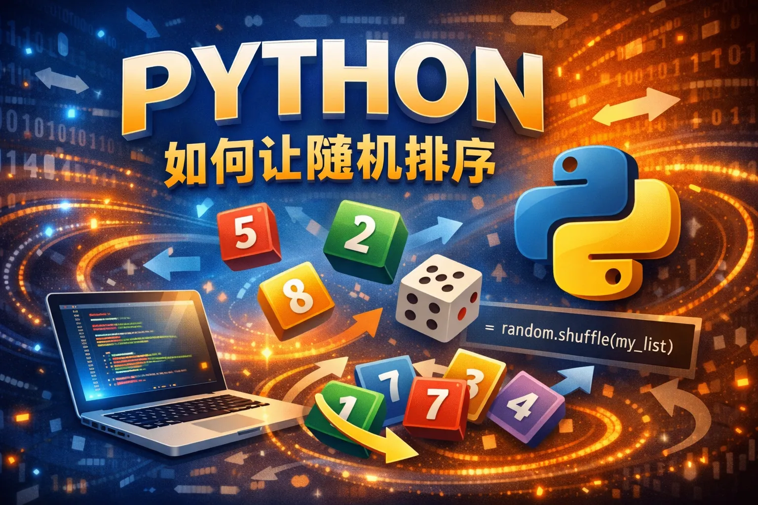 python如何让随机排序