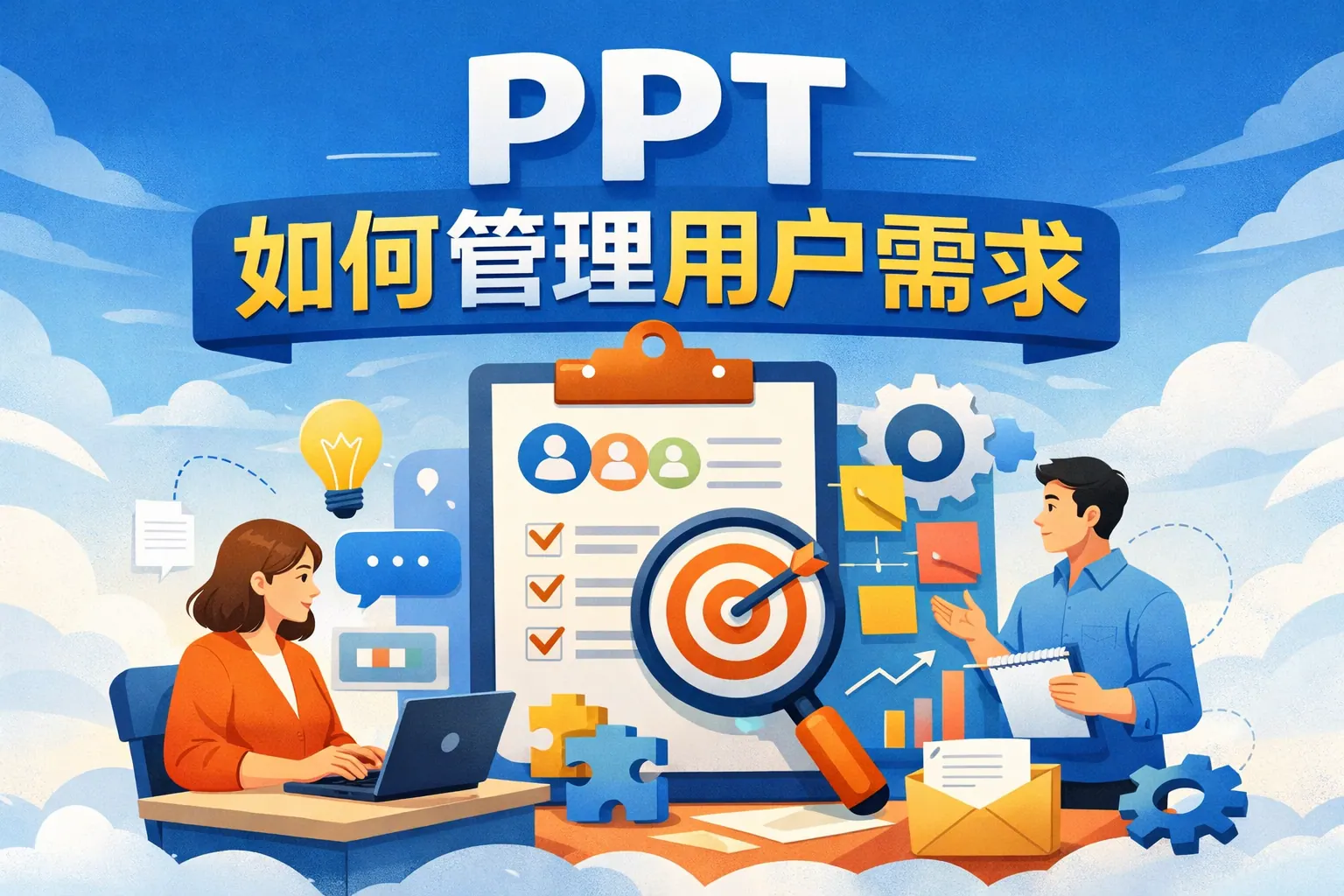 ppt如何管理用户需求