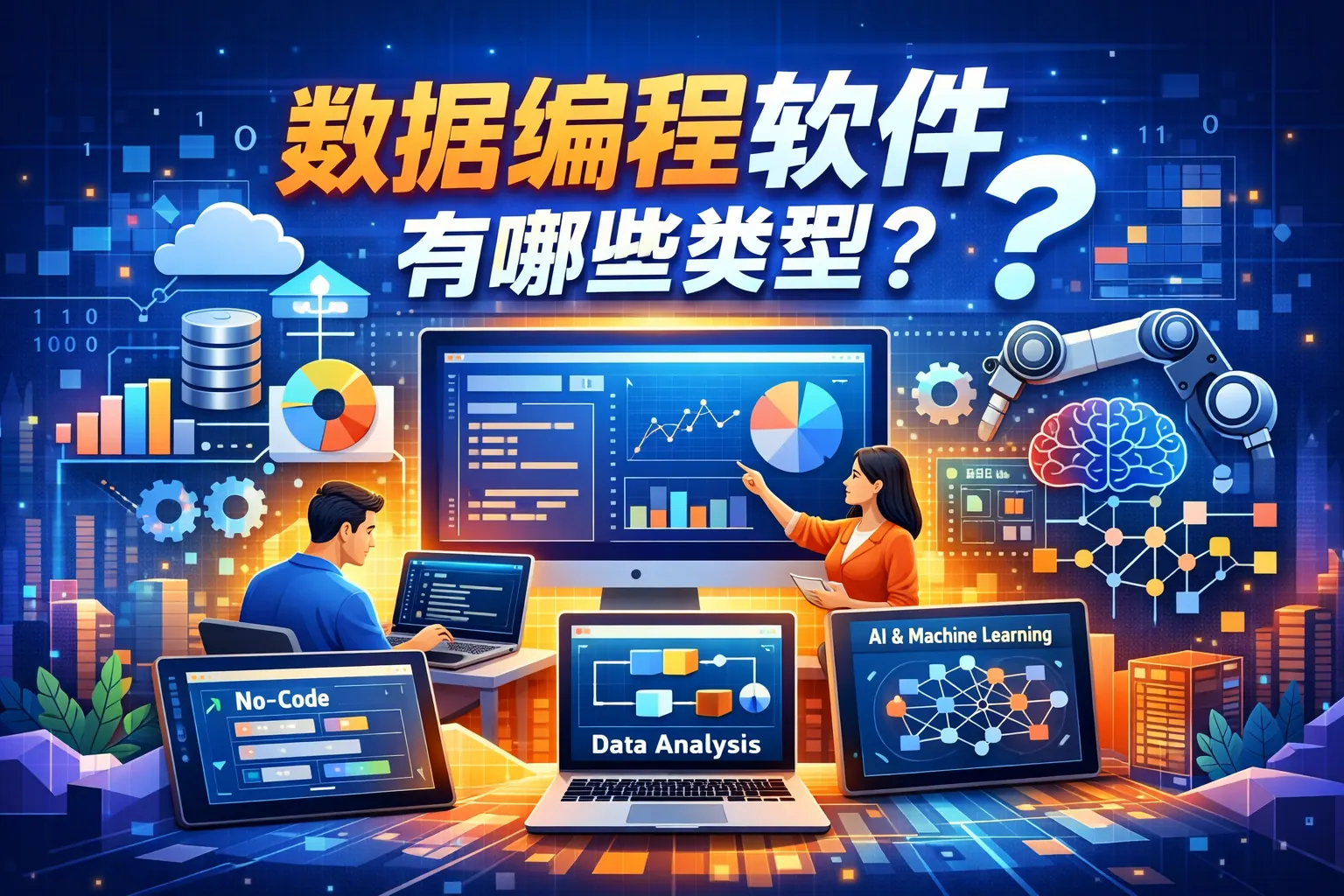 数据编程软件有哪些类型