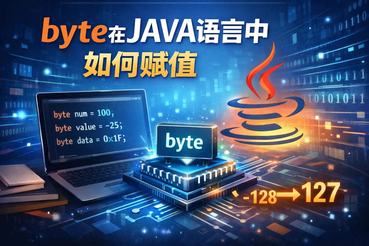 byte在JAVA语言中如何赋值
