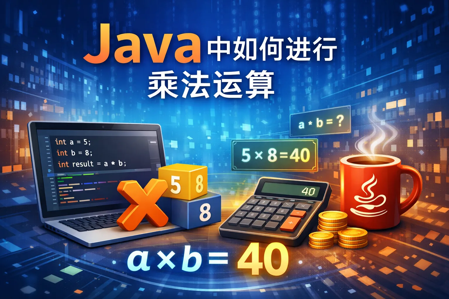 java中如何进行乘法运算