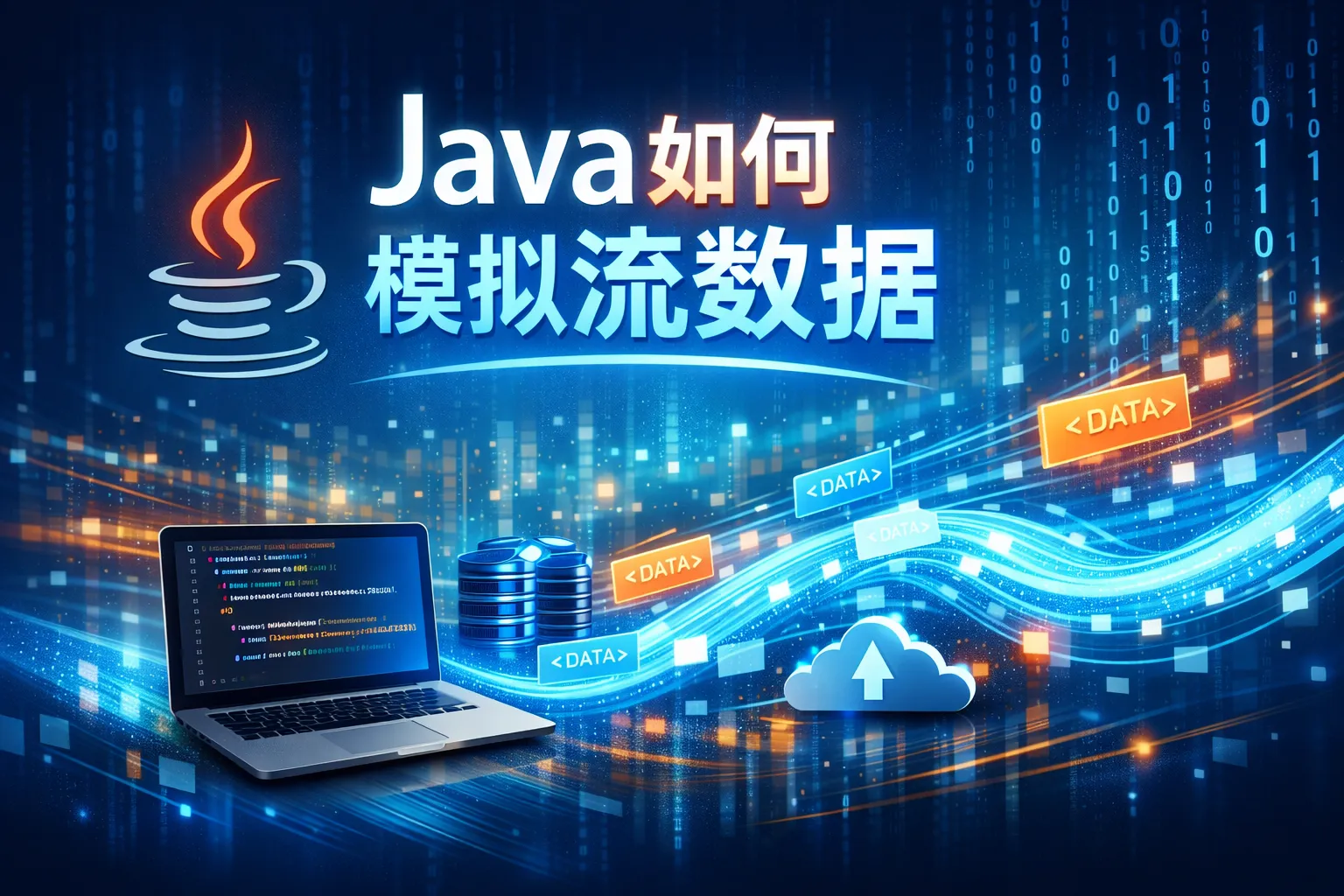 java如何模拟流数据