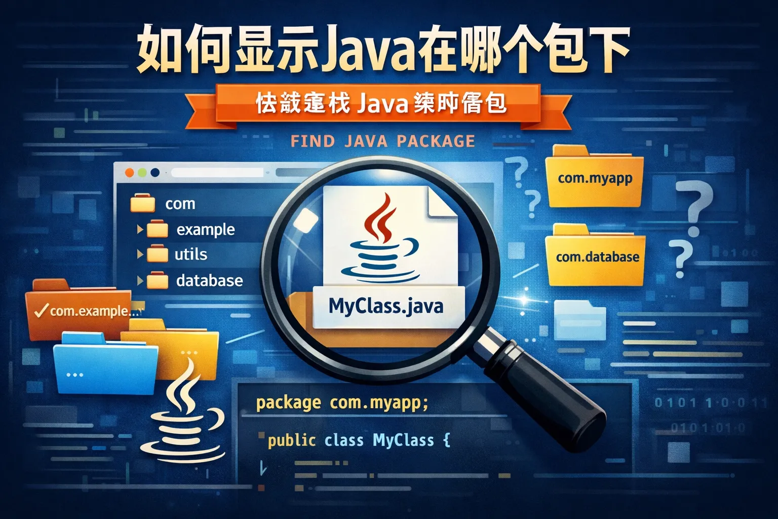 如何显示java在哪个包下