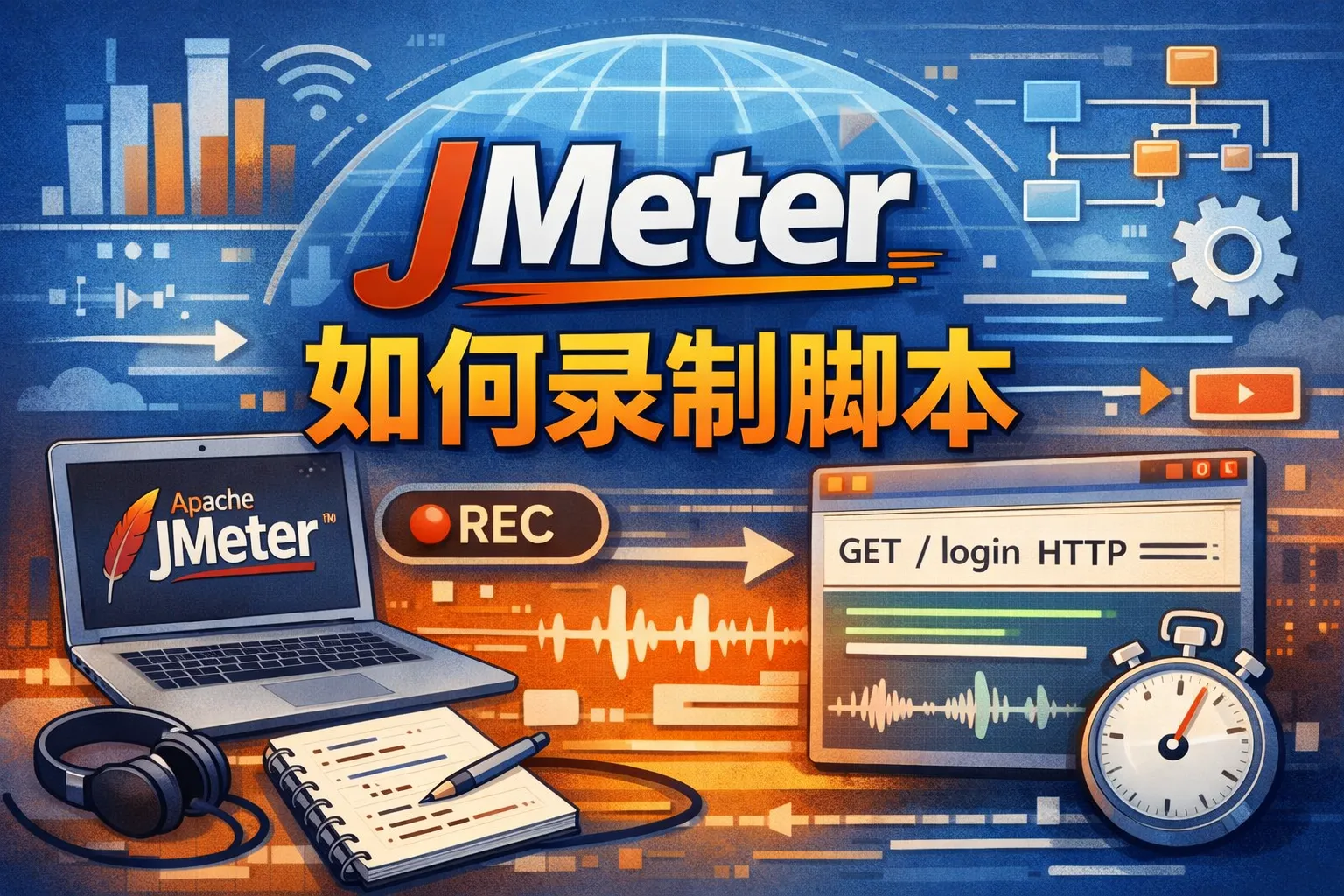 jmter如何录制脚本