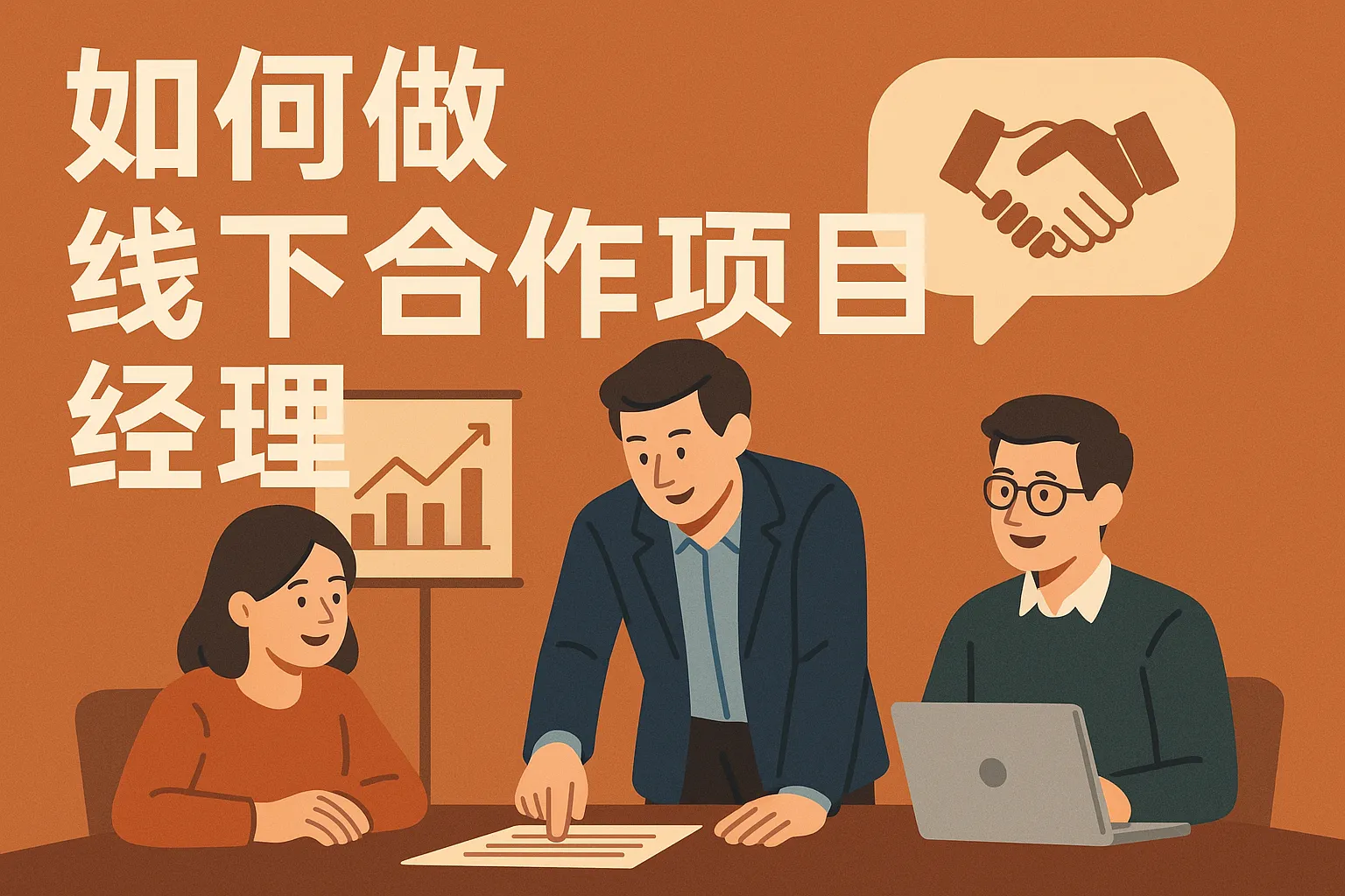 如何做线下合作项目经理