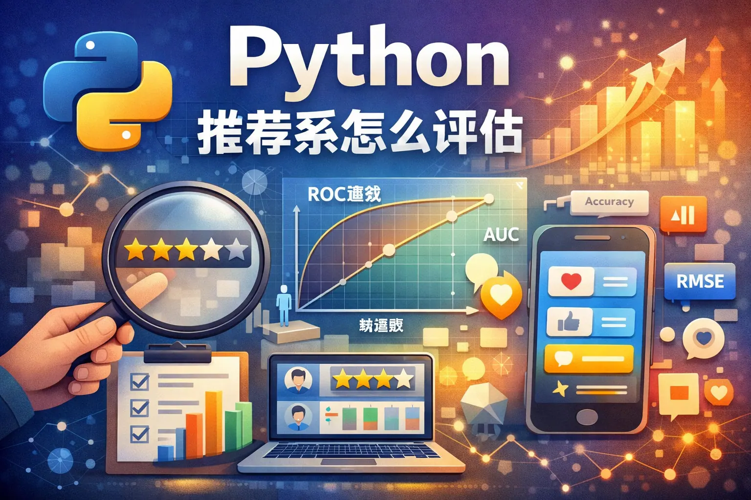 Python 推荐系怎么评估