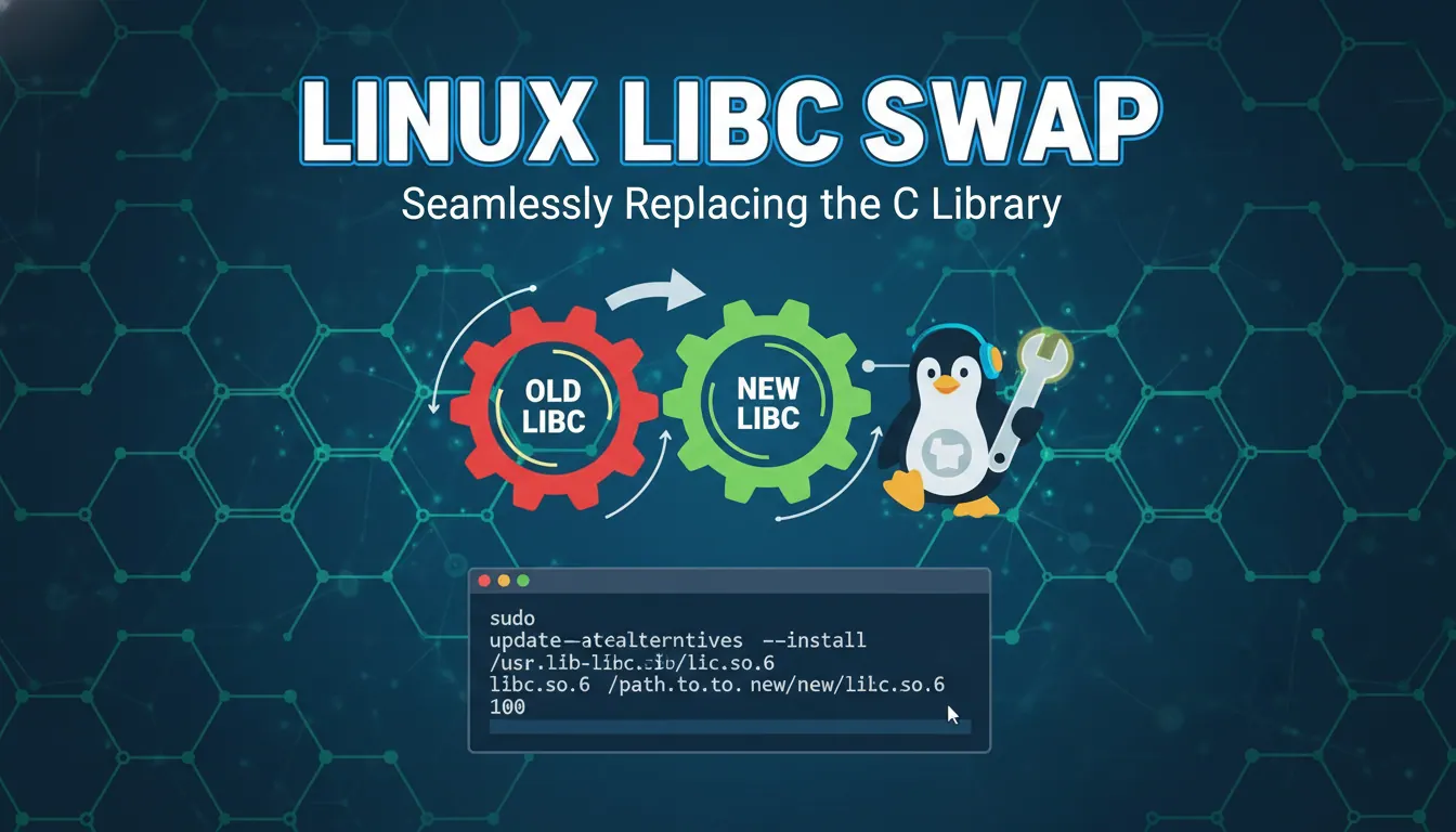 linux如何替换libc版本