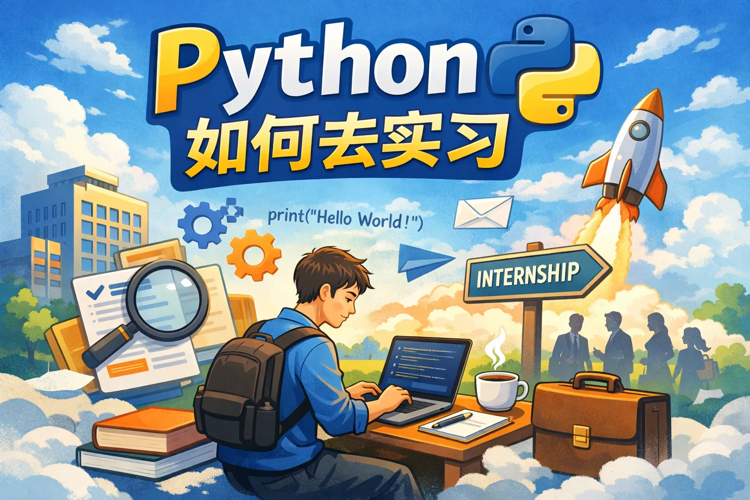 python如何去实习