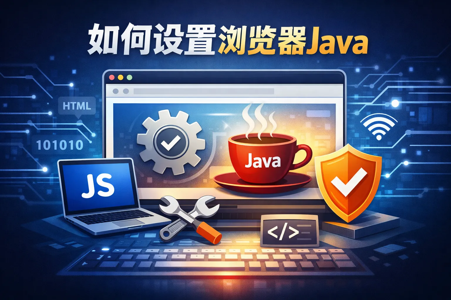 如何设置浏览器java