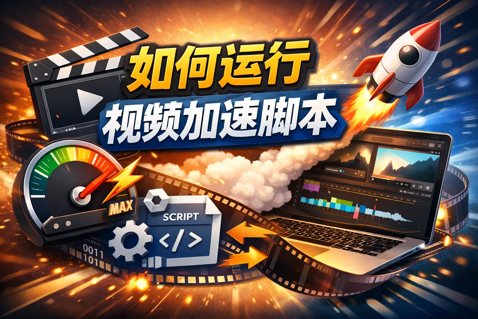 如何运行视频加速脚本
