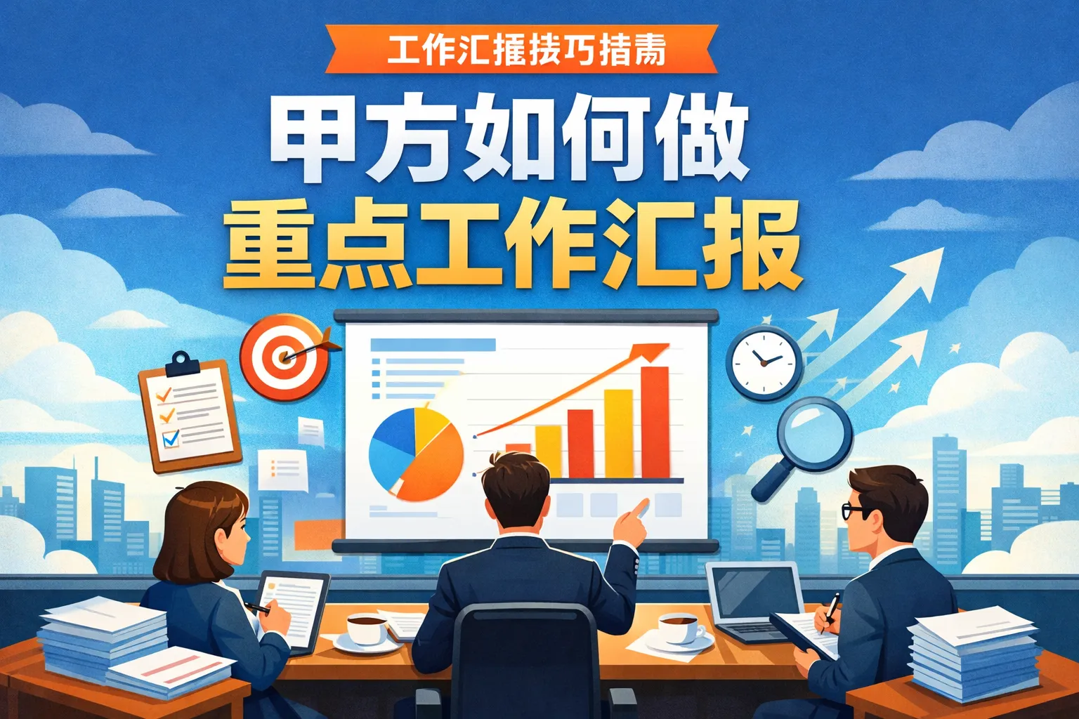 甲方如何做重点工作汇报