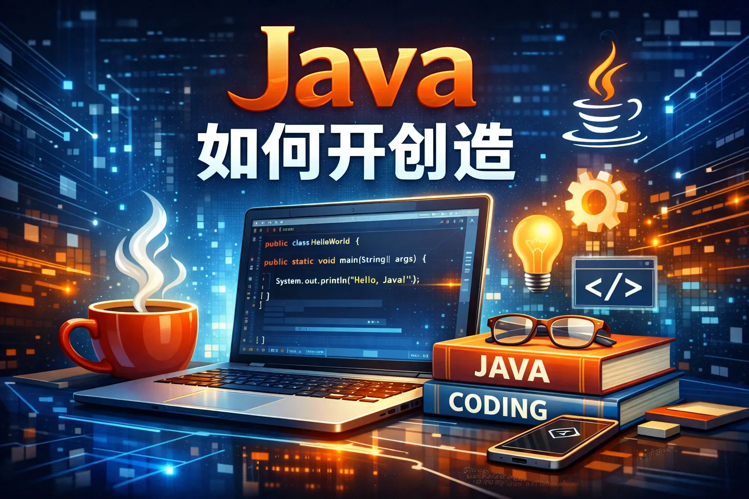 java如何开创造