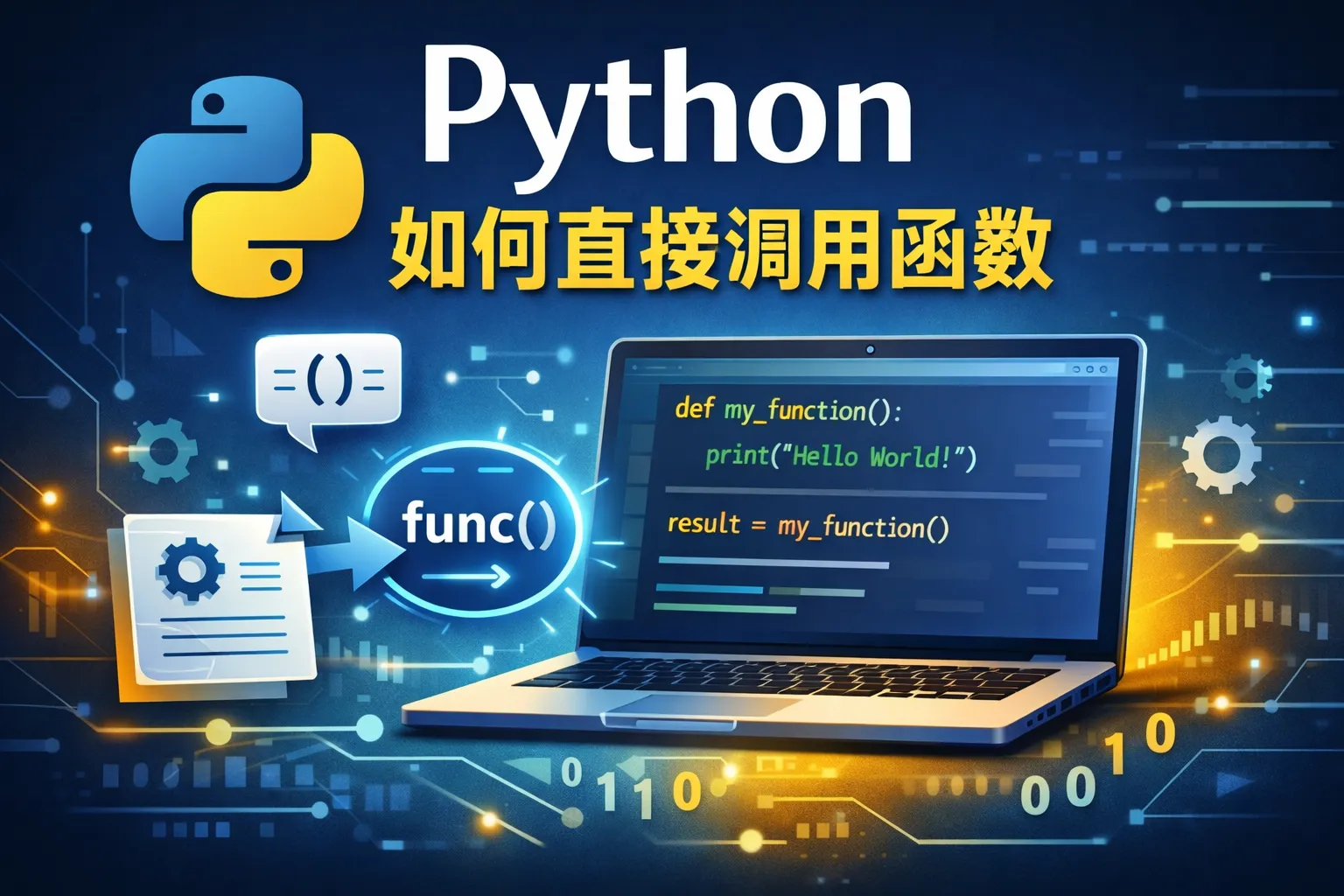python如何直接调用函数