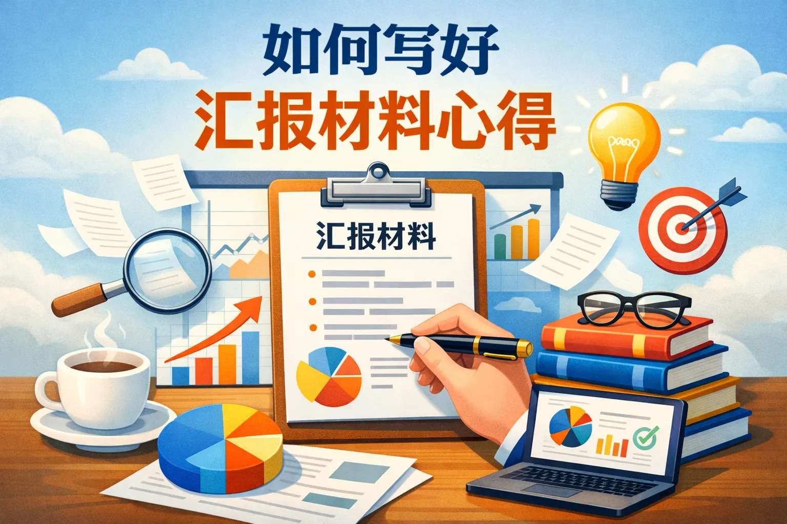 如何写好汇报材料心得