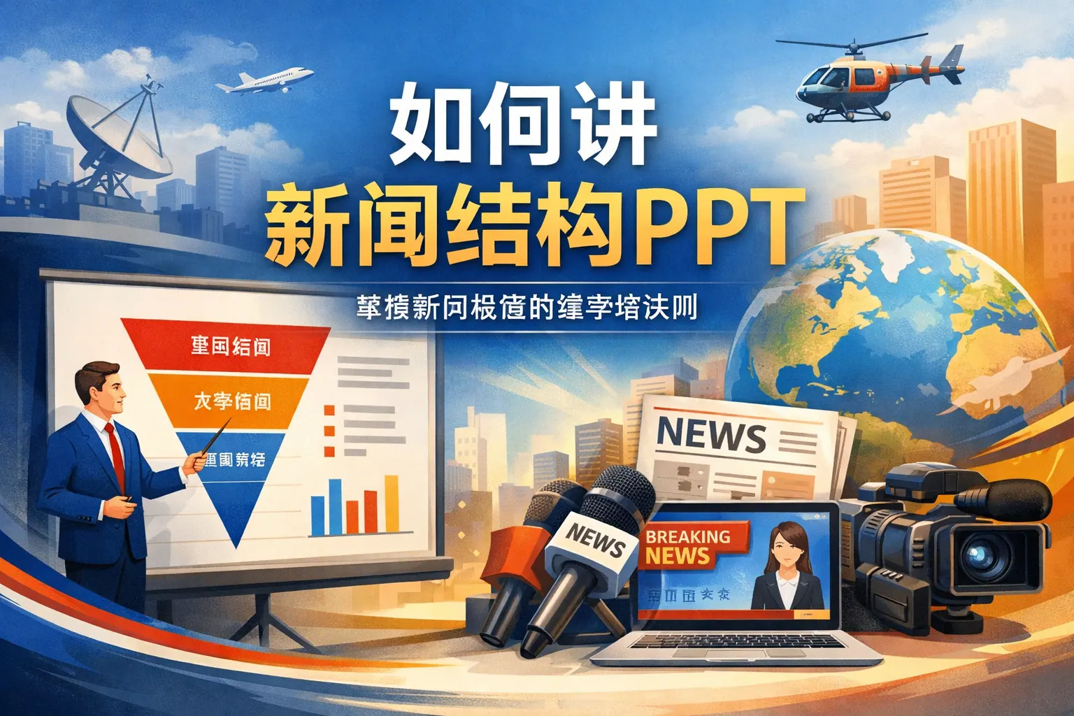 如何讲新闻结构ppt