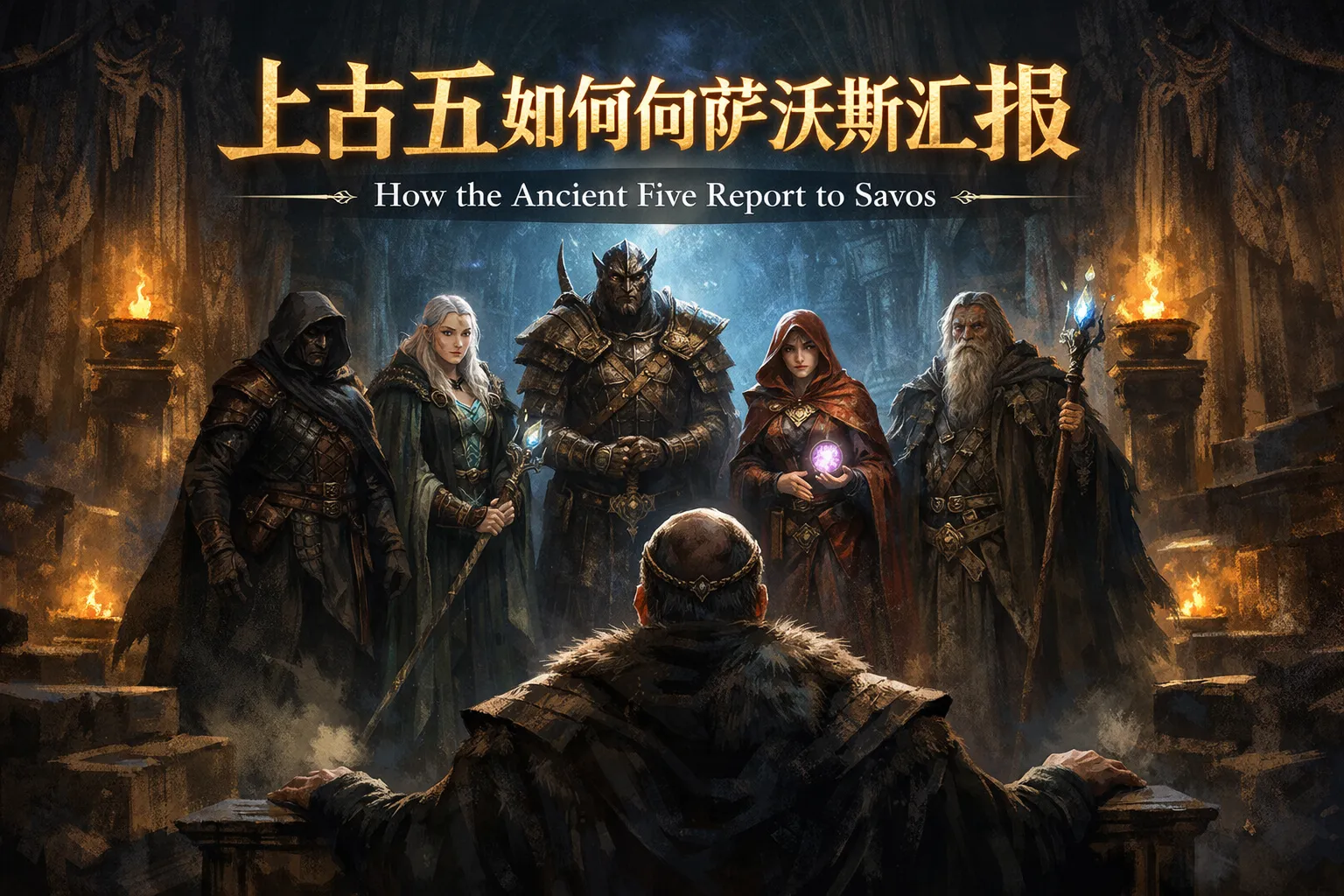 上古五如何向萨沃斯汇报
