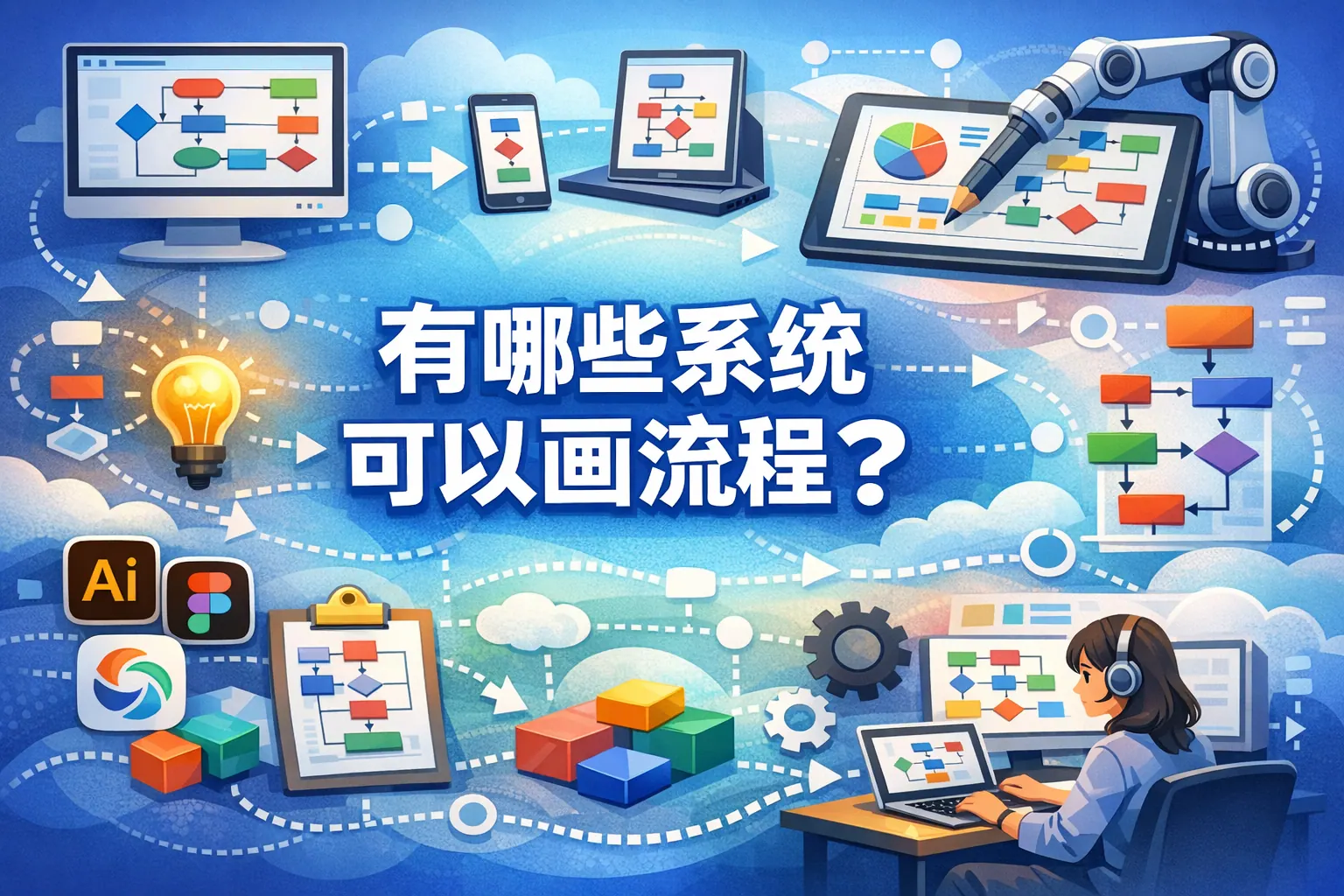 有哪些系统可以画流程