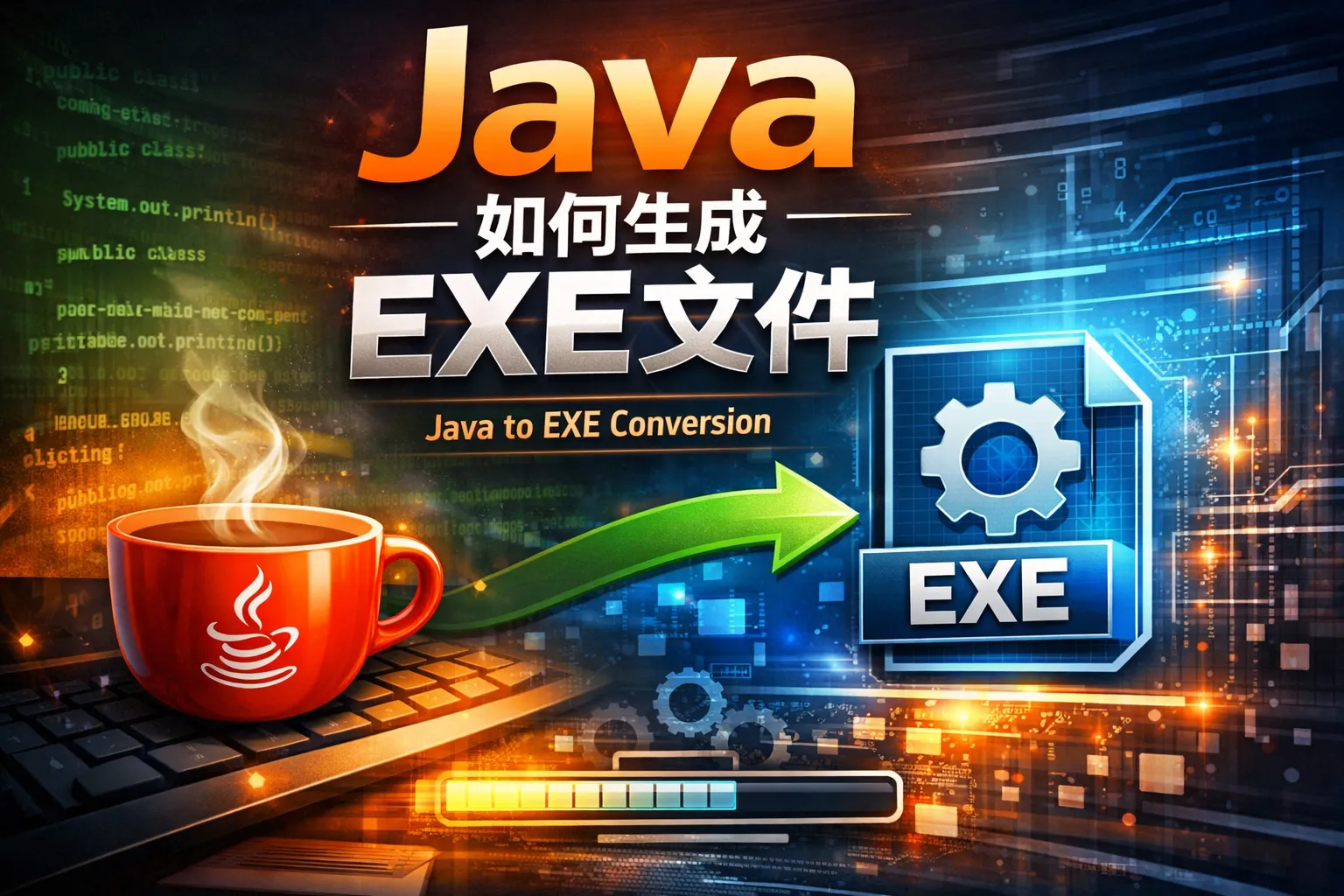 java如何exe文件