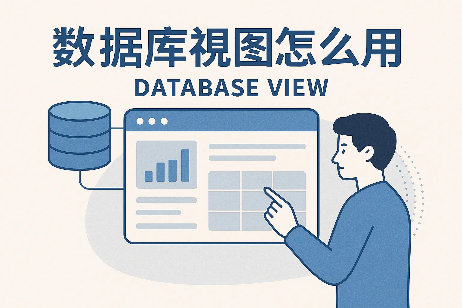 数据库视图怎么用