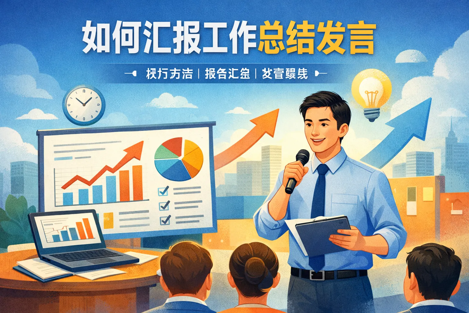 如何汇报工作总结发言