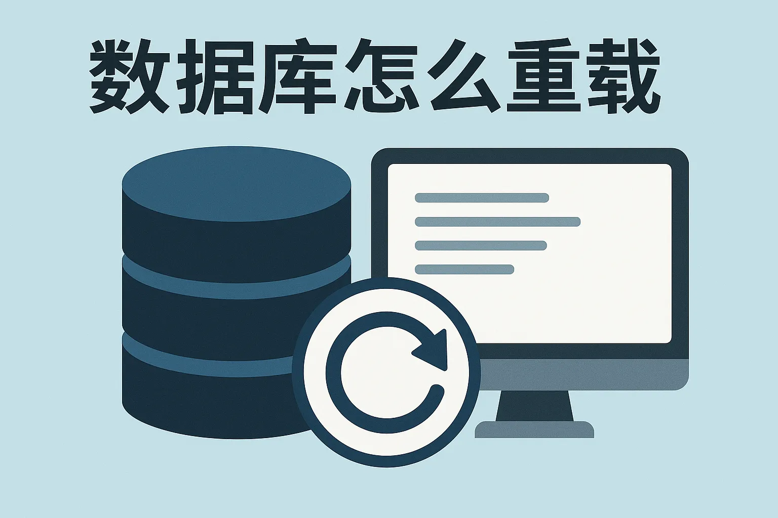 数据库怎么重载