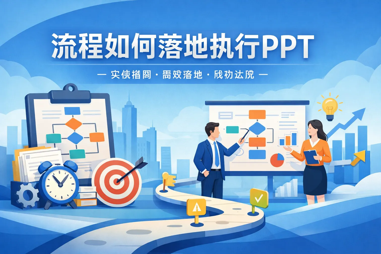 流程如何落地执行ppt