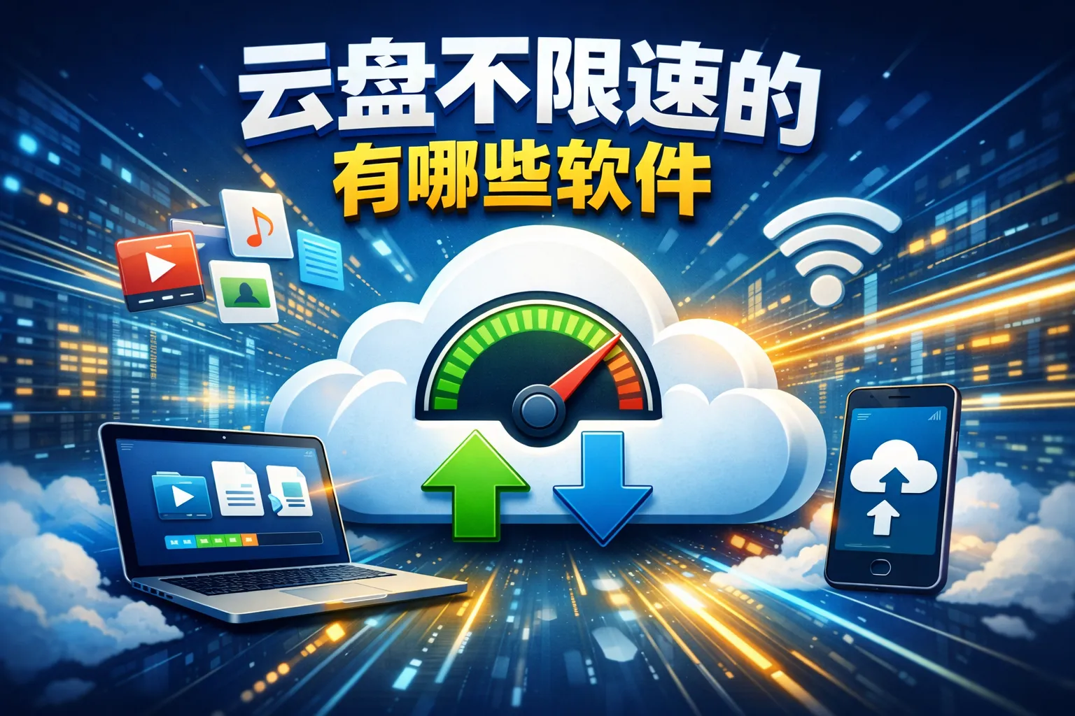 云盘不限速的有哪些软件