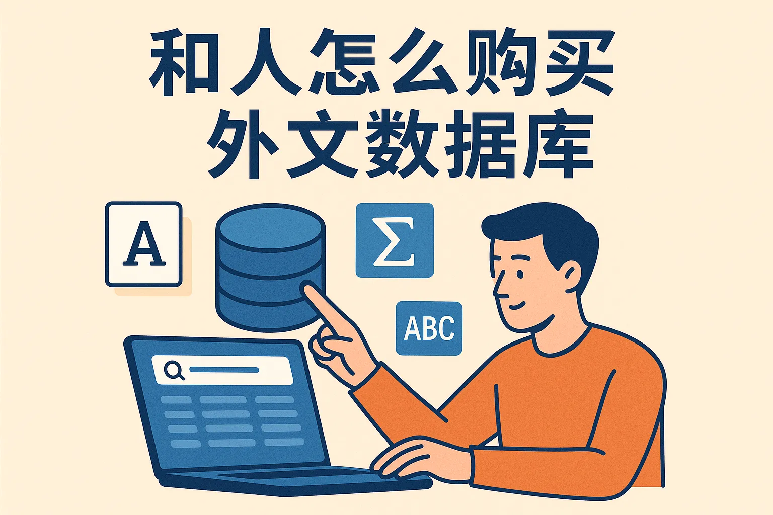和人怎么买外文数据库